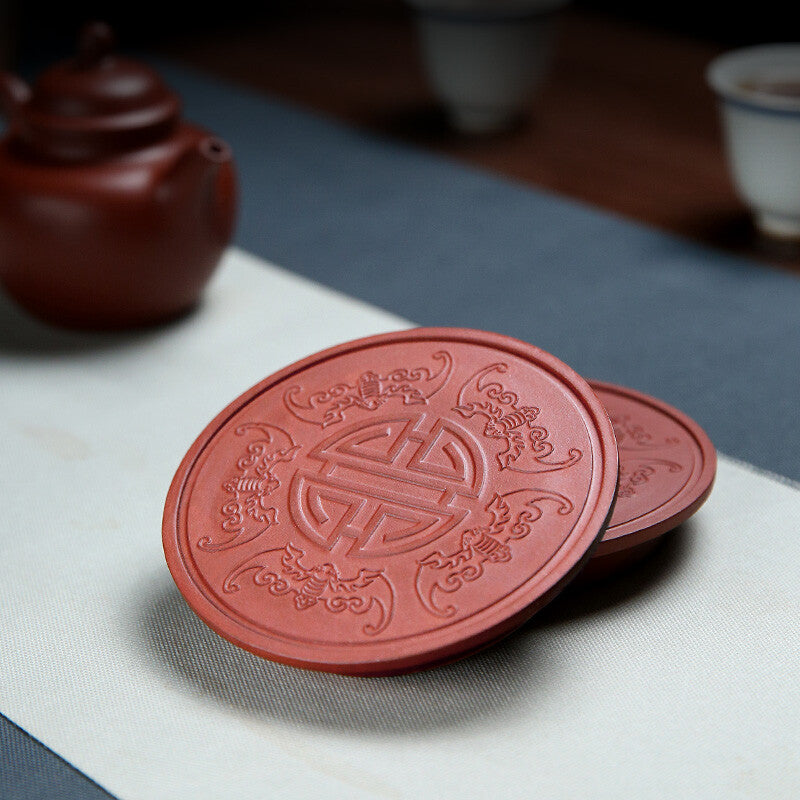 Mat For Tea Pot Yixing Zisha Original Ore Qingshui Clay Holder For Pot Or Teacup