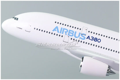 45CM 1:160 AIRBUS A380 F-WWOW Passenger Airplane Resin Aircraft Plane Model