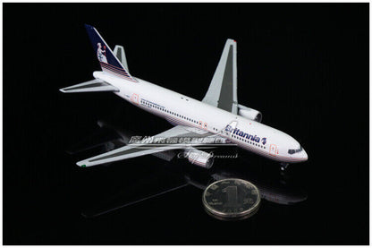 1:400 JC Wings Britannia BOEING 767-200ER Passenger Airplane Diecast Plane Model