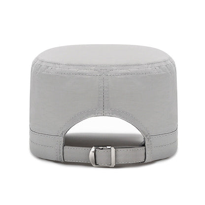 Buckle Back Cap Snapback Caps Flat Hats Army Cap Sun Visor Cap All-match