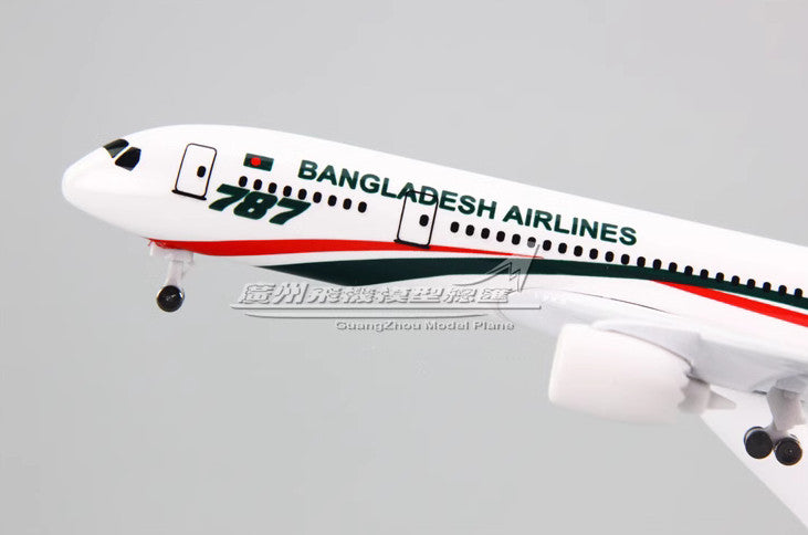 18CM Biman Bangladesh Airlines Boeing 787 Passenger Plane Diecast Aircraft Model