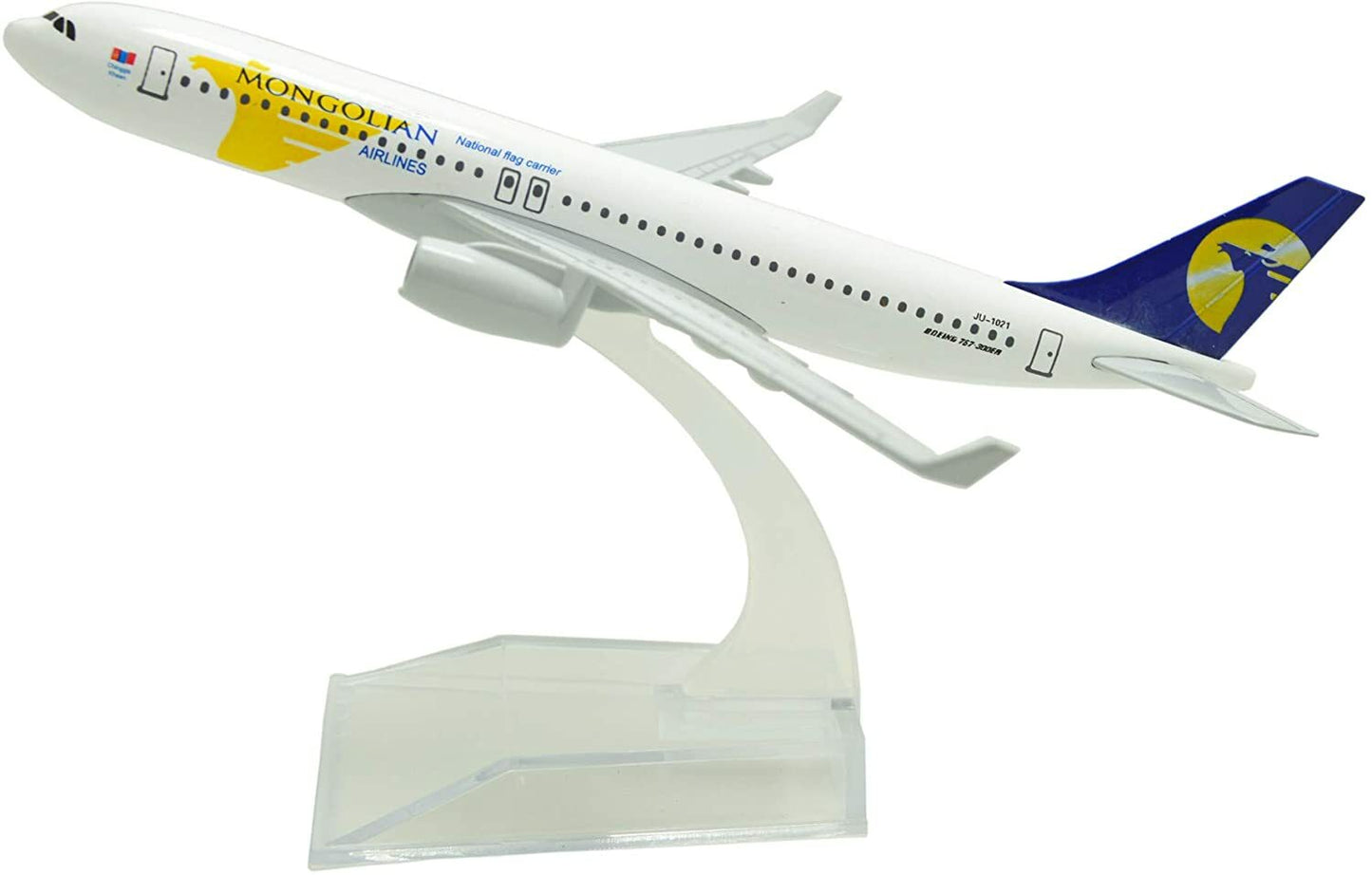 1:400 16cm B767-300ER Mongolian Airlines Metal Airplane Model Plane Toy