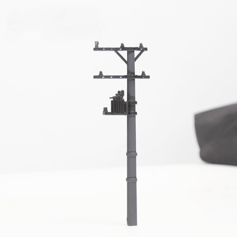 1/64 Electric Pole Model Prop City Street Scene Display Accessories Toy