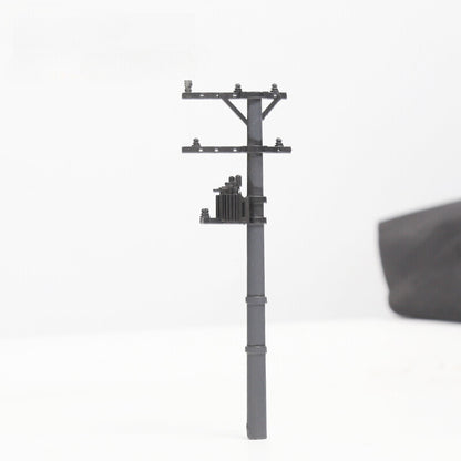 1/64 Electric Pole Model Prop City Street Scene Display Accessories Toy