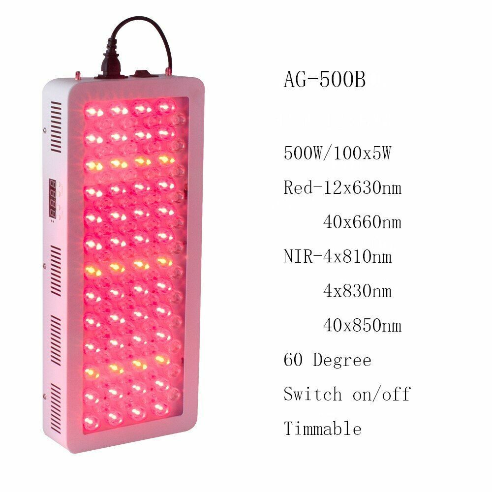 Infrared Red Light Therapy LED Light 300W 500W 1000W 630nm 660nm 810nm 830nm 850