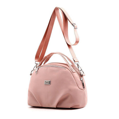 Messenger Bag Nylon Shoulder Bag Waterproof Travel Tote Crossbody Bag 26*12*17CM
