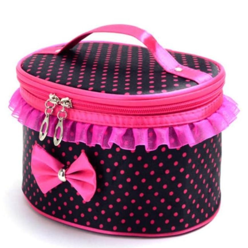 Multifunction Travel Clear Makeup Bag Polyester Toiletries Organizer Waterproof