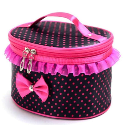 Multifunction Travel Clear Makeup Bag Polyester Toiletries Organizer Waterproof