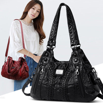 Women's Ladies Casual Tote Purses Handbags Cross Body Shoulder Soft Bag