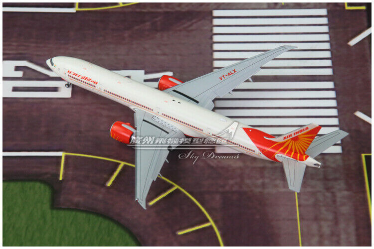 1:400 JC Wings AIR INDIA BOEING 777-300ER Airplane Flap Down Diecast Plane Model