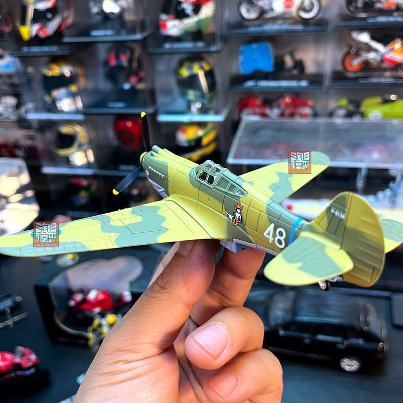 1:72 US World War II Flying Tigers P-40 fighter alloy aircraft model
