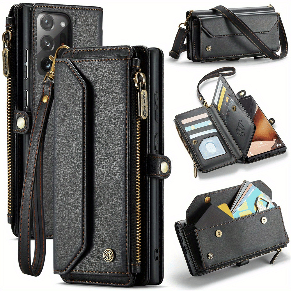 Crossbody for Samsung Galaxy Note 20 Ultra Note 10 Plus Case Wallet Card Holder