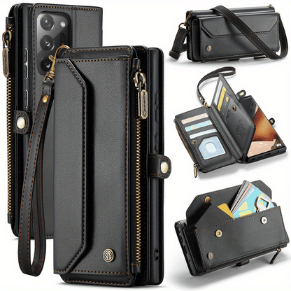 Crossbody for Samsung Galaxy Note 20 Ultra Note 10 Plus Case Wallet Card Holder