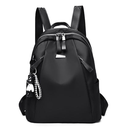 Large Travel Anti-theft Backpack Waterproof Shoulder Bag Oxford Polyester Khaki