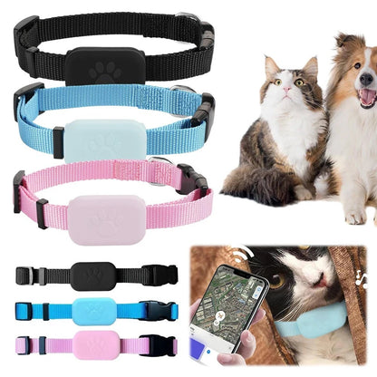 Remote Pet GPS Tracker Waterproof Real-Time Tracking Movement Alert Collar Anti-