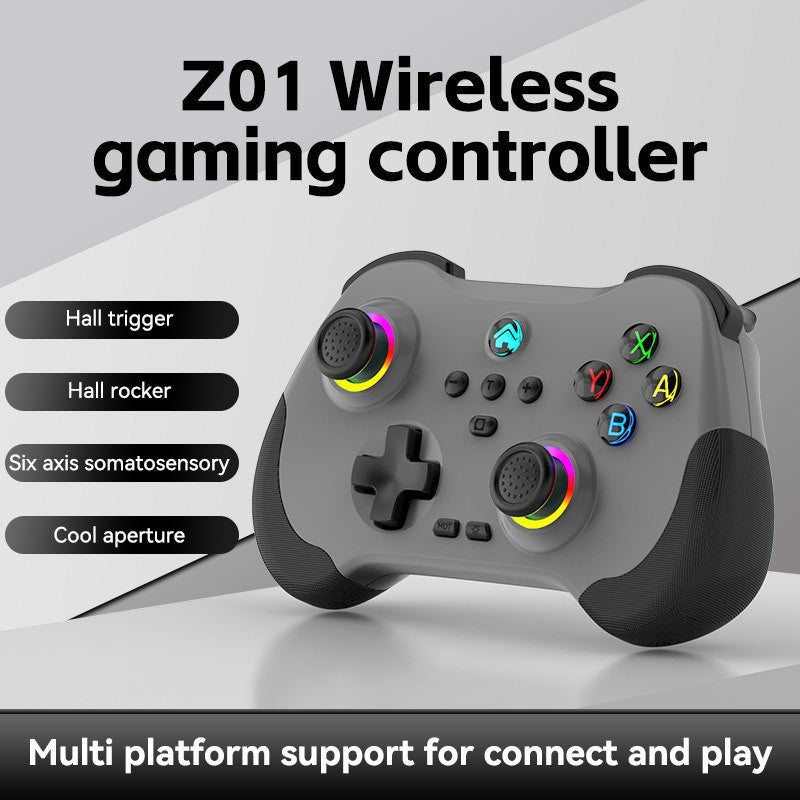 Z01 Wireless Game Controller for SWITCH, Android and ios computers, PS3 and PS4