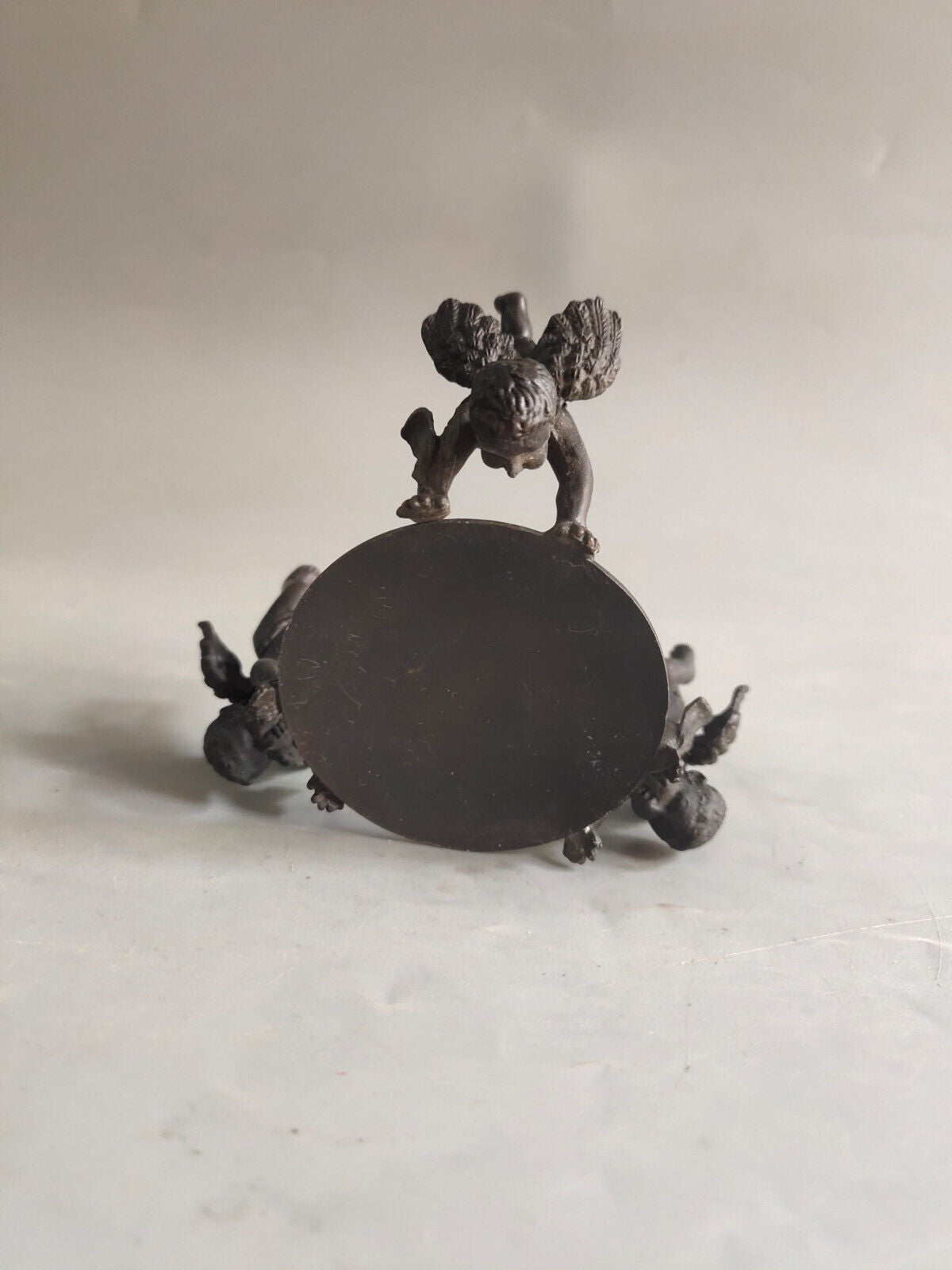 China's ancient pure copper three cat wax platform