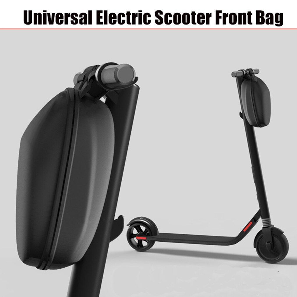 Front Handlebar Electric Scooter Head Hanging Storage Bag Hard Shell Waterproof