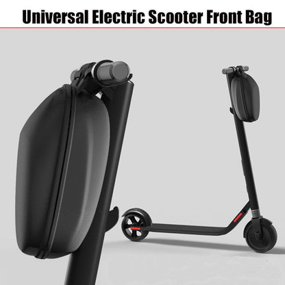 Front Handlebar Electric Scooter Head Hanging Storage Bag Hard Shell Waterproof