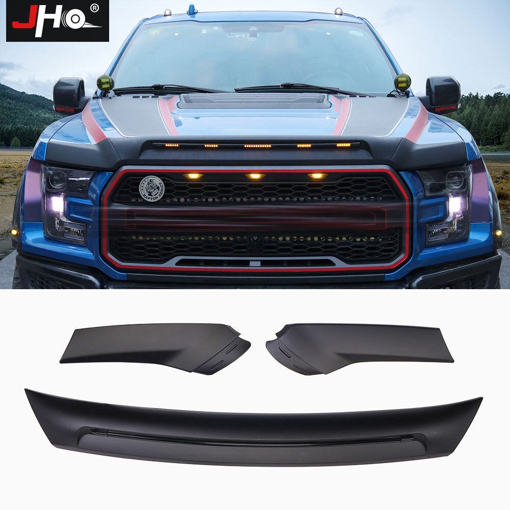 BugFlector II Hood Protector Bug Shield Deflector for F150 Raptor 2015-2020
