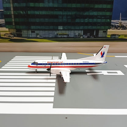 1:200 Geminijets Delta Air Lines Saab 340B Passenger Airplane Diecast Model