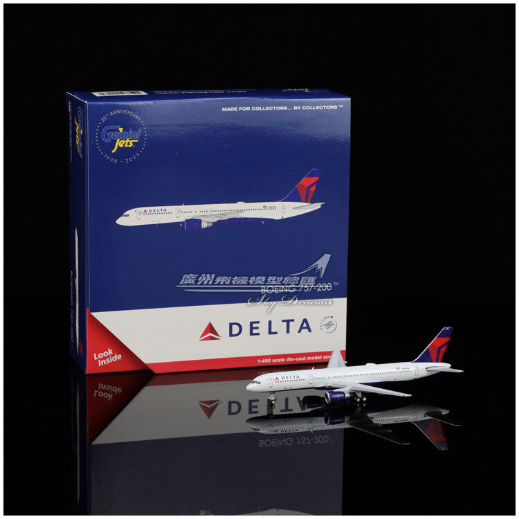 1:400 GeminiJets DELTA BOEING 757-200 Passenger Airplane Diecast Aircraft Model
