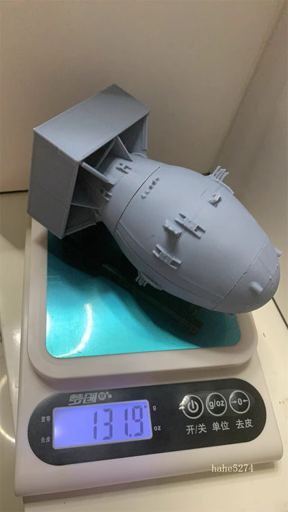 US Atomic Bomb Model Fat Man and The little boy the Atomic Bomb 3D Printed Model