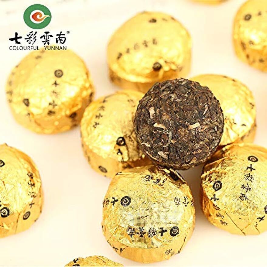 3g*15pcs Seven Colours Yunnan Puerh Tea Glutinous Tea 45g (1.59OZ) Unfermented