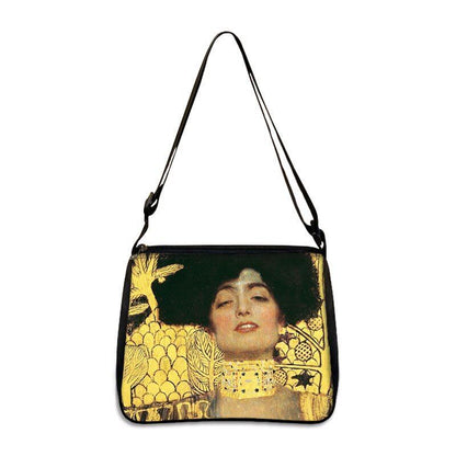 Famous Paintings Handbag Women Shoulder Bags Shopping Bag Canvas Pouch Zipper