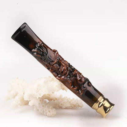 Sea Urchin Cigarette Holder Dual Filter Detachable Cleaning 3-in-1 Pipe