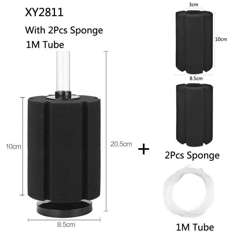 Aquarium Filter Fish Tank Air Pump Skimmer Biochemical Sponge Filtering Material