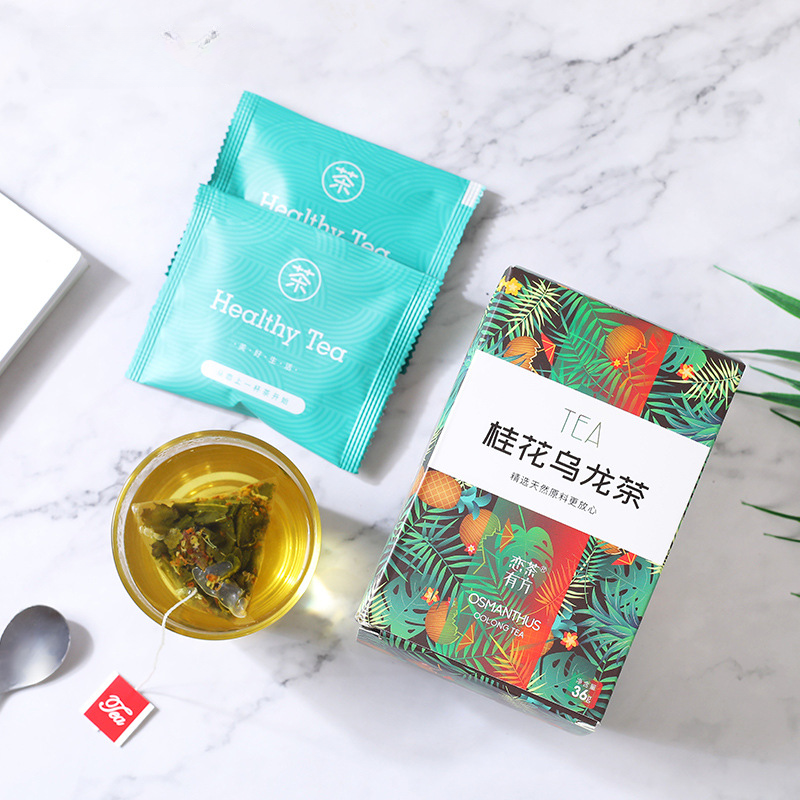 36g Honey Peach Flower Fruit Tea Triangle Bag Cold Soaked Tea White Peach Oolong