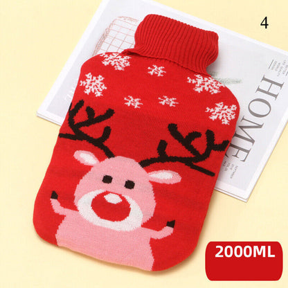 Knitted Hot Water Bag Cover Printed Hot Water Bag Cover Hot Water Bag Cover