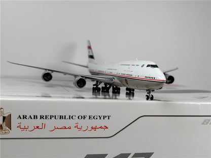 1:400 JC Wings ARAB REPUBLIC OF EGYPT B747-8 Passenger Airplane Diecast Model