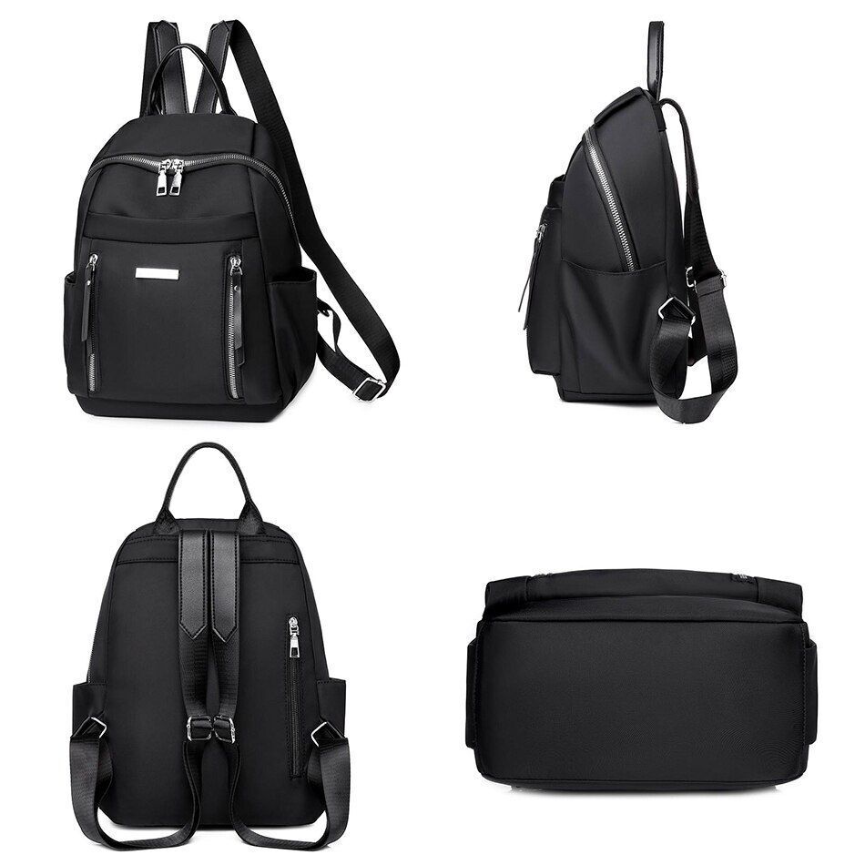 Backpacks Purse Anti-theft School Book Bag Travel Back Pack Rucksack Polyester