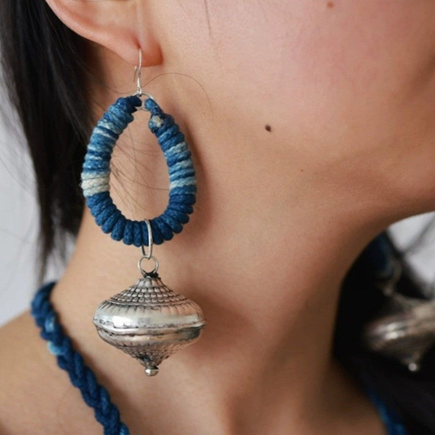 Moroccan Vintage Ethnic Earrings Bohemian Bell Dangle Earrings for Women