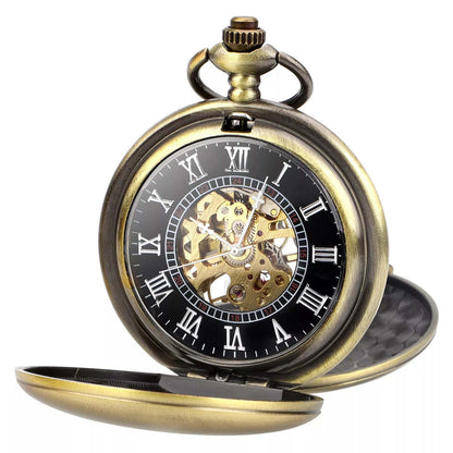 Men's Mechanical Retro Pocket Watch provide long-lasting wear resistance