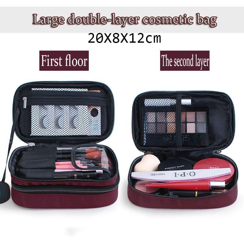 Makeup Bag Case Waterproof Cosmetic Bag Travel Organizer Beauty Toiletry Pouch