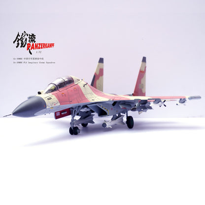 1/72 SU-30MKK alloy model hypothetical enemy squadron aircraft number 20694