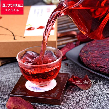 Roselle Hibiscus Sabdariffa Floral Flower Tea Cake Blooming Tea Nectar Scented