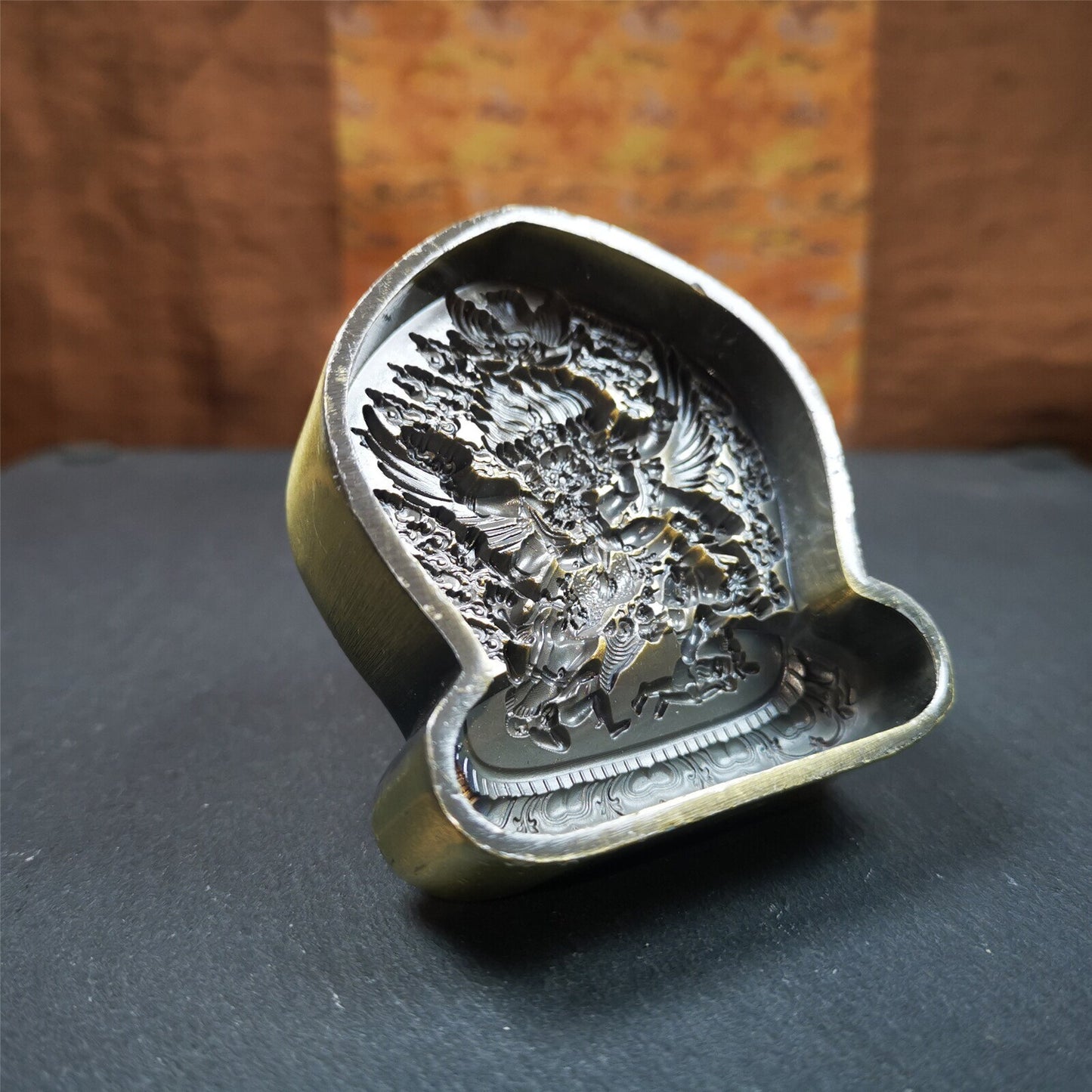 Tibetan Buddha Statue Mold Vajrakilaya Tsa Tsa for Making Clay Statue