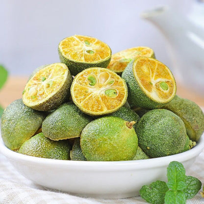 Dried Green Kumquats Pure Natural Fruit Tea Makes A Healthy Tea
