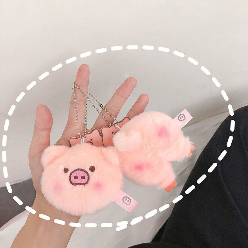 Bentoy Pig Plush Pink Soft Pig Keychain accessories Cute Student Bag Accessories