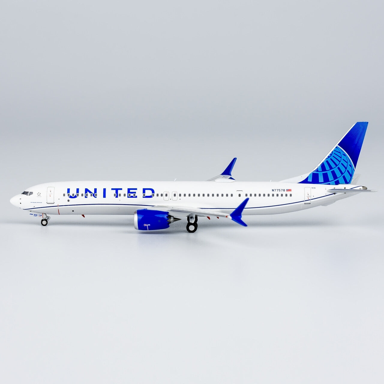 1:400 NG Models United Airlines Plane B737 MAX 9 Airplane Diecast Aircraft Model