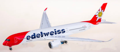 1:200 JC Wings Edelweiss Air Airbus A350-900XWB Passenger Diecast Airplane Model