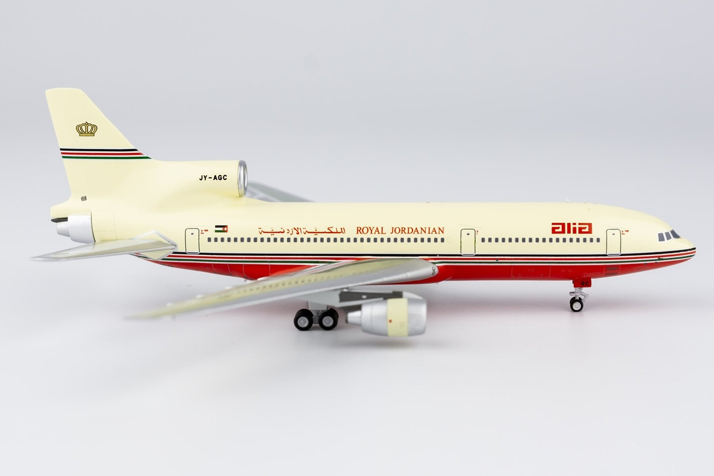 1:400 NGmodels Royal Jordanian Airlines L-1011-500 Airplane Diecast Plane Model