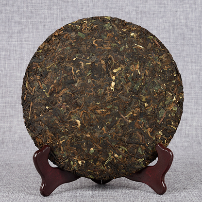 357g Yunnan Pu-erh Ripe Tea Cake Gnocchi Seven Cakes Ripe Tea Cake Pu-erh Cake