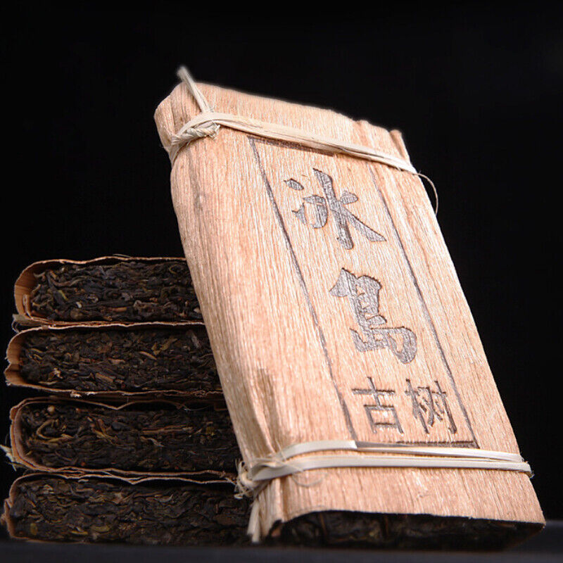 200g Green Tea Health Pu-Erh Tea Brick Bamboo Shoot Shell Spring Tea