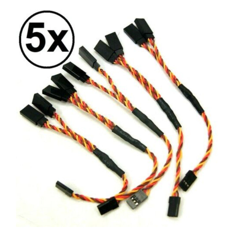 5 Pcs Servo Universal Y harness Lines Durable Accessories For Futaba For JR
