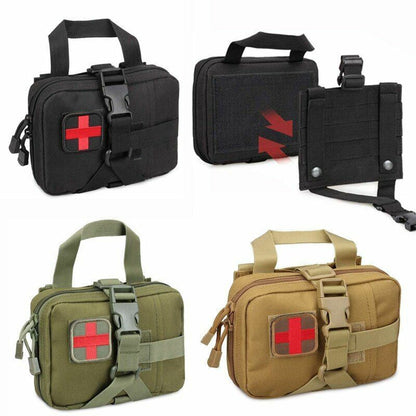 First Aid Quick Release Pouch Patch Bag Tactical Emergency EDC Rip-Away Survival